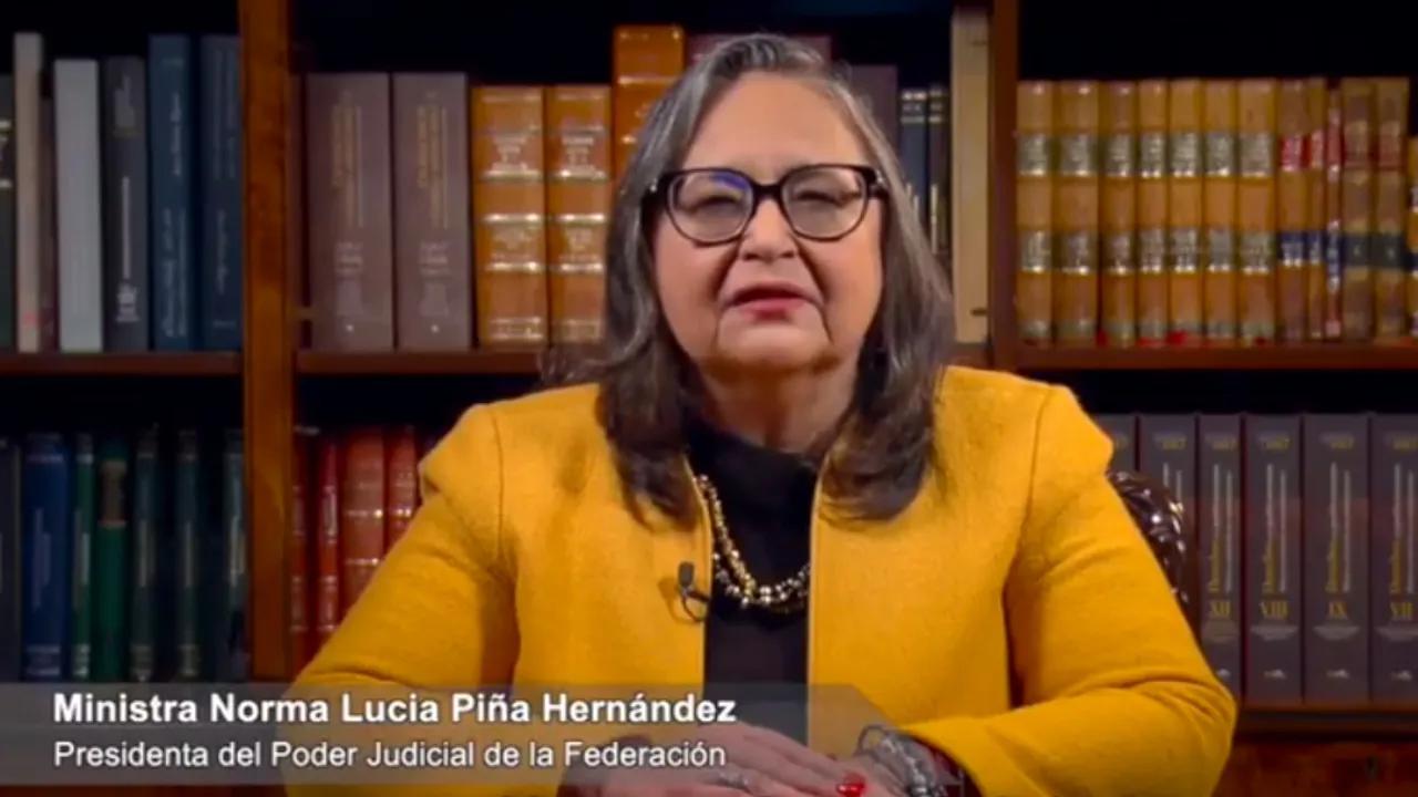 Norma Piña envía mensaje a los trabajadores del Poder Judicial 