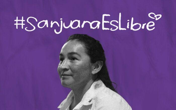 Sanjuana Maldonado salió de prisión después de 15 años