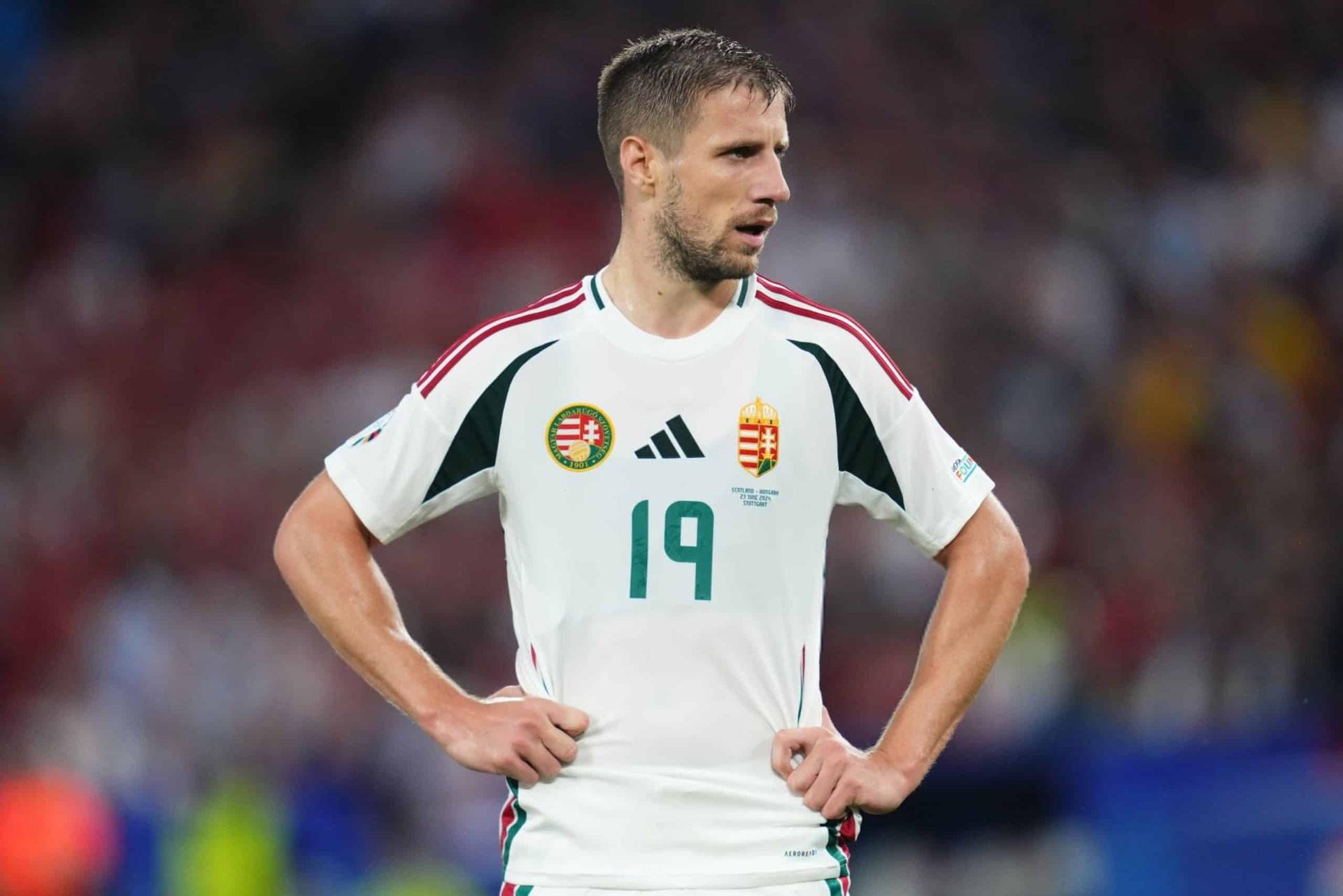 Barnabas Varga sufrió una contusión durante un partido de la Eurocopa 2024