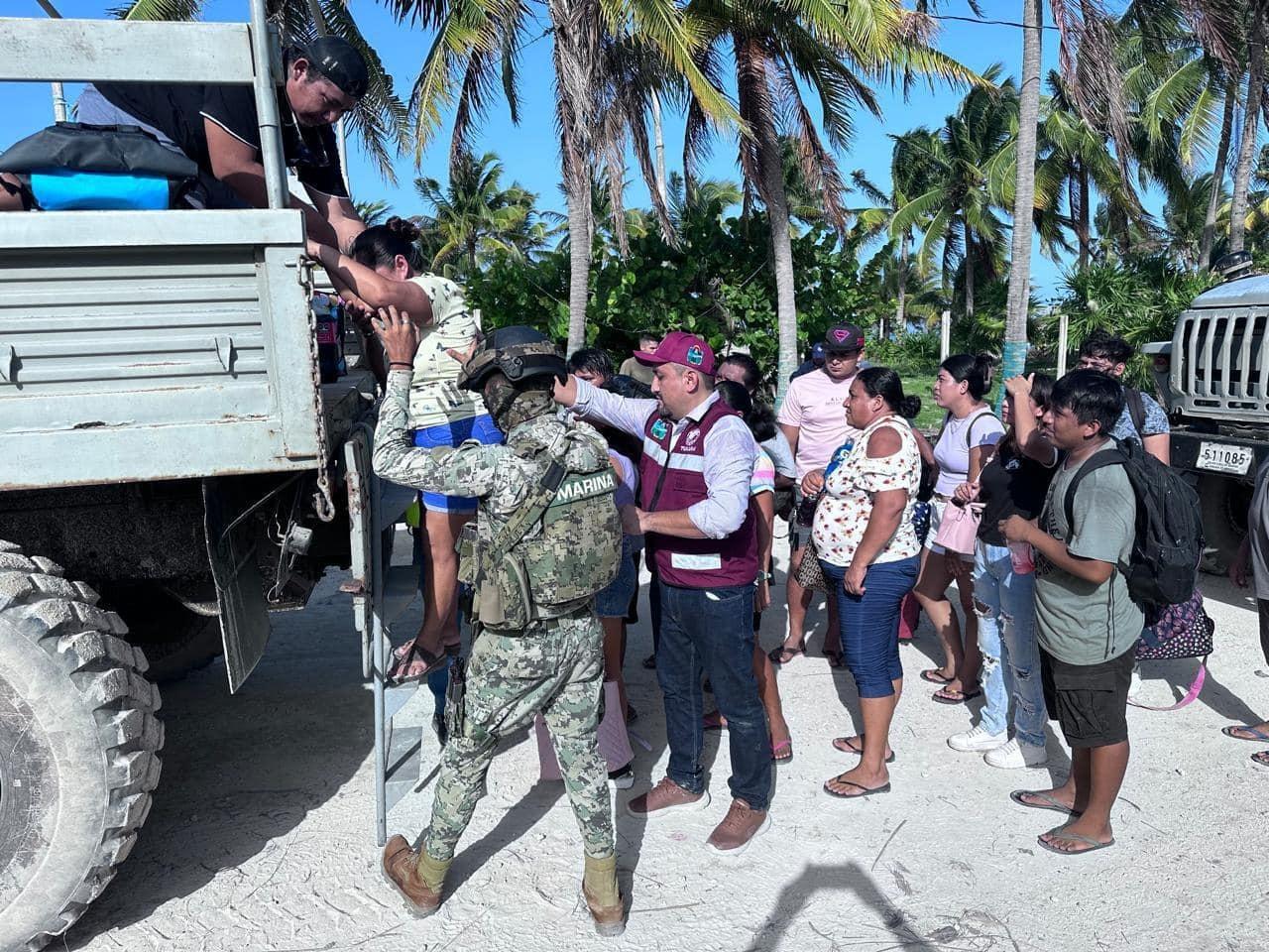 Se activa la alerta naranja en Quintana Roo por la llegada de Beryl