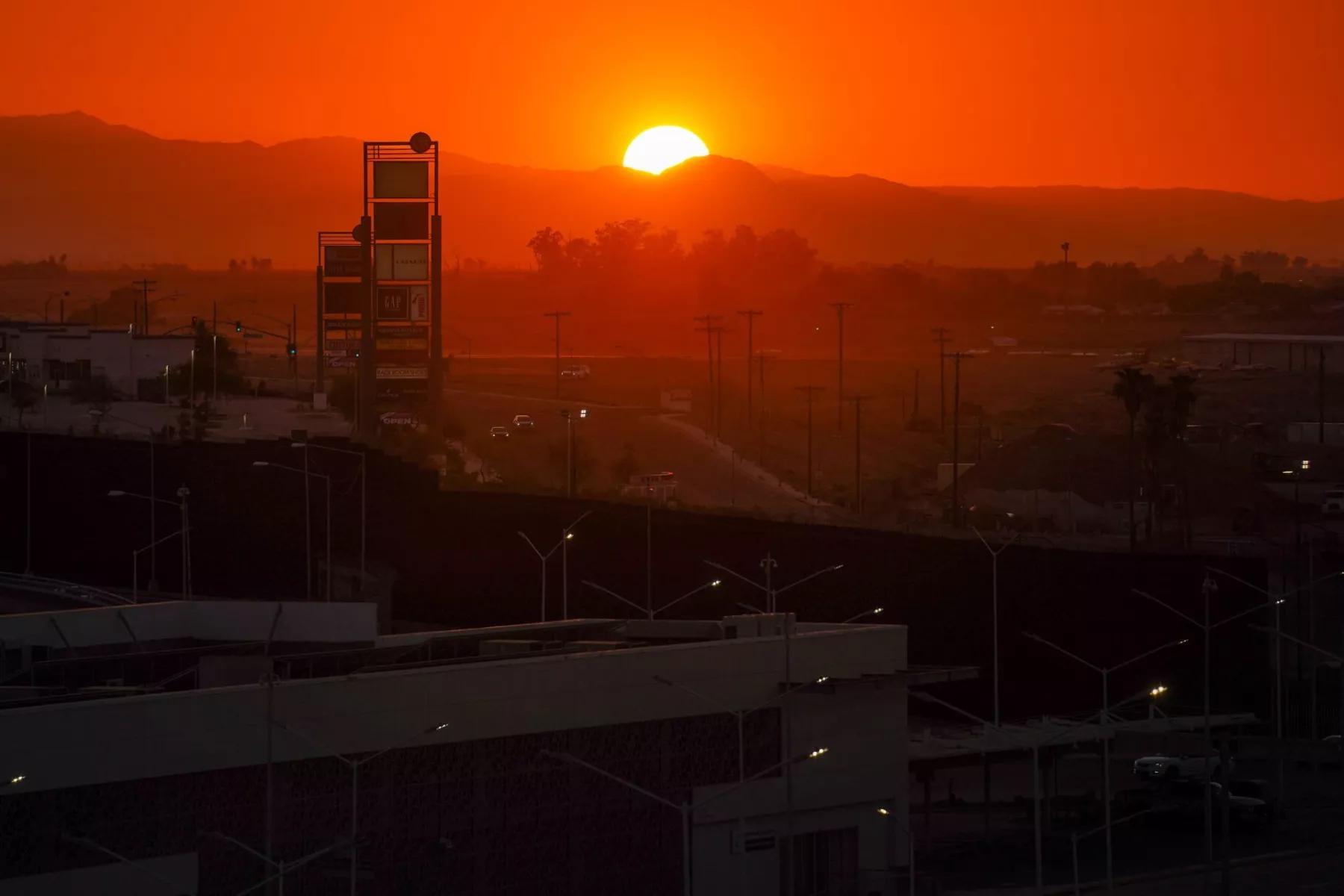 Mexicali rompe récord de altas temperaturas