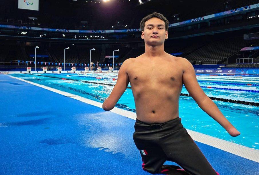 ¡Es bronce! Ángel de Jesús queda en tercer lugar en natación