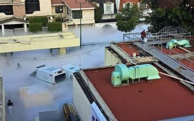 Clínica 58 del IMSS en el Edomex evacuada por fuga de oxígeno
