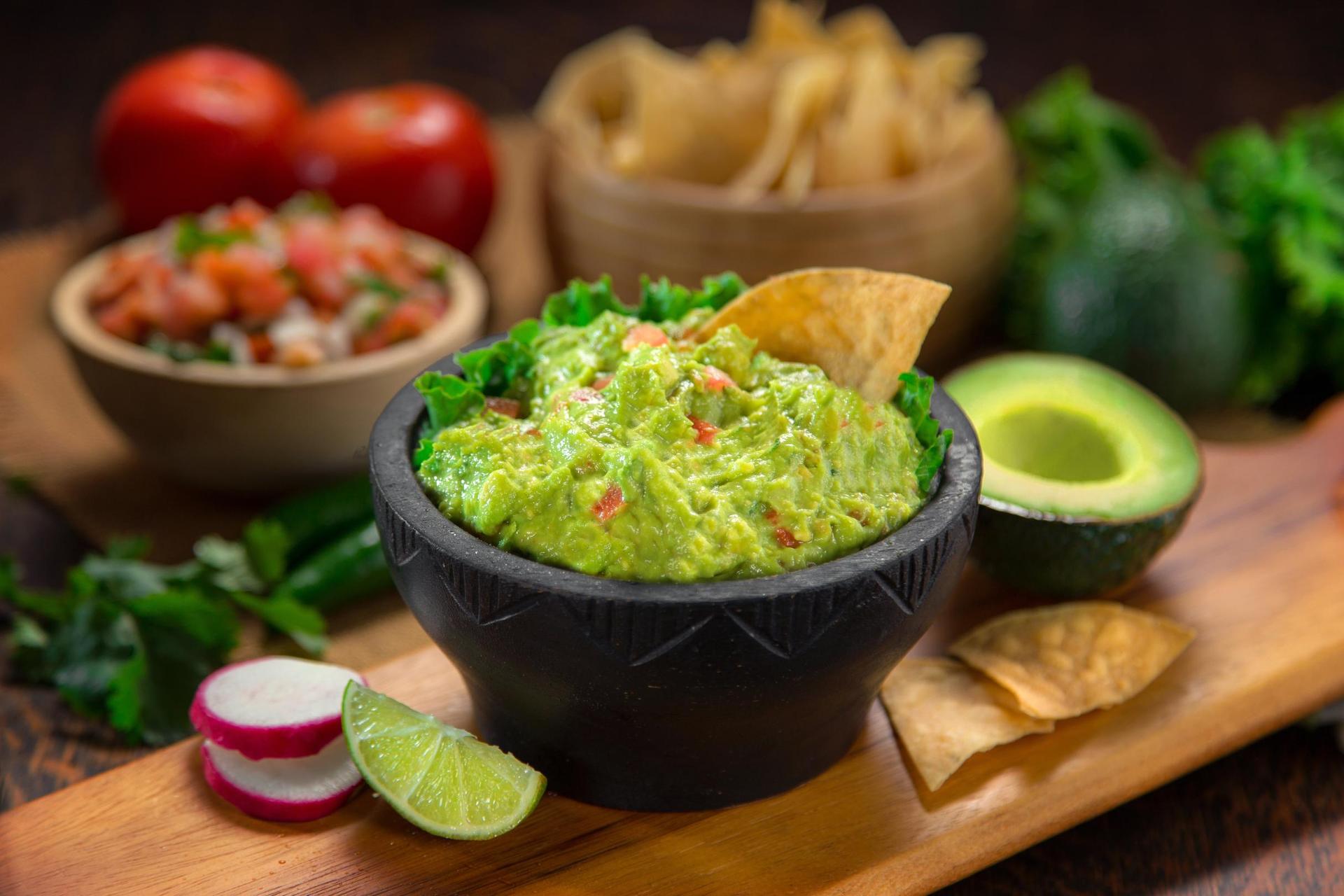 El guacamole se ubica en tercer lugar como uno de los mejores dips del mundo