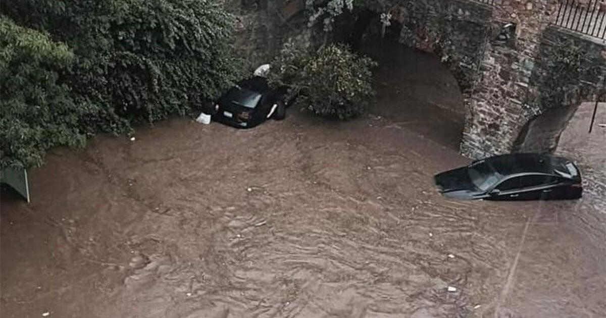 Lluvias dejan a Guanajuato bajo el agua