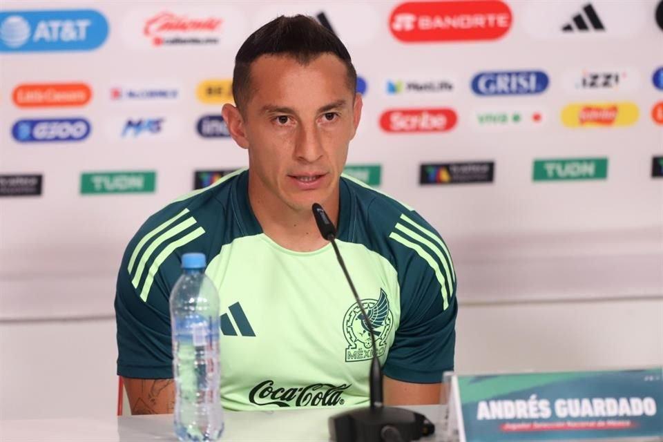 Andrés guardado se despide de la selección mexicana