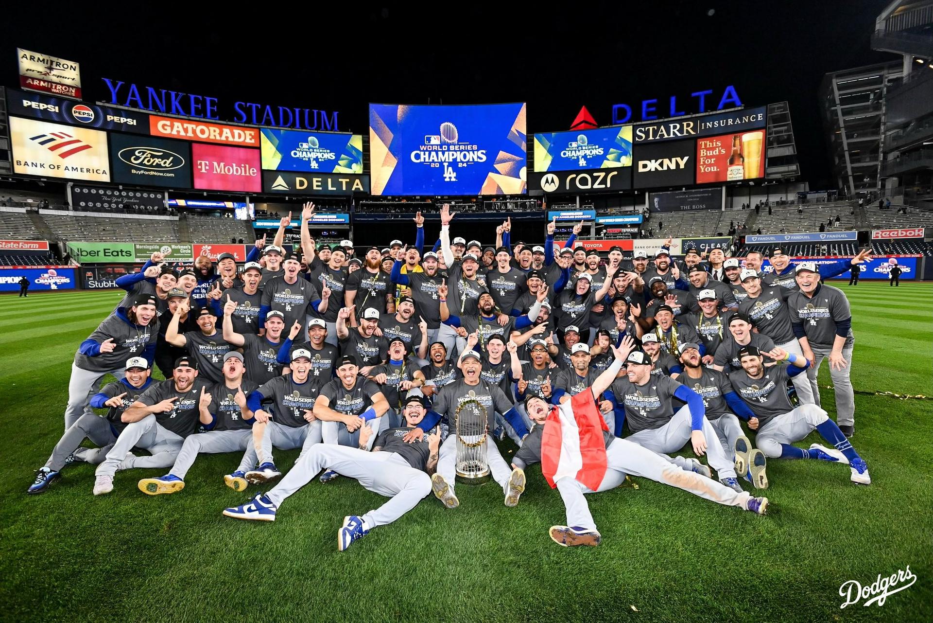 Los Dodgers ganaron la Serie Mundial