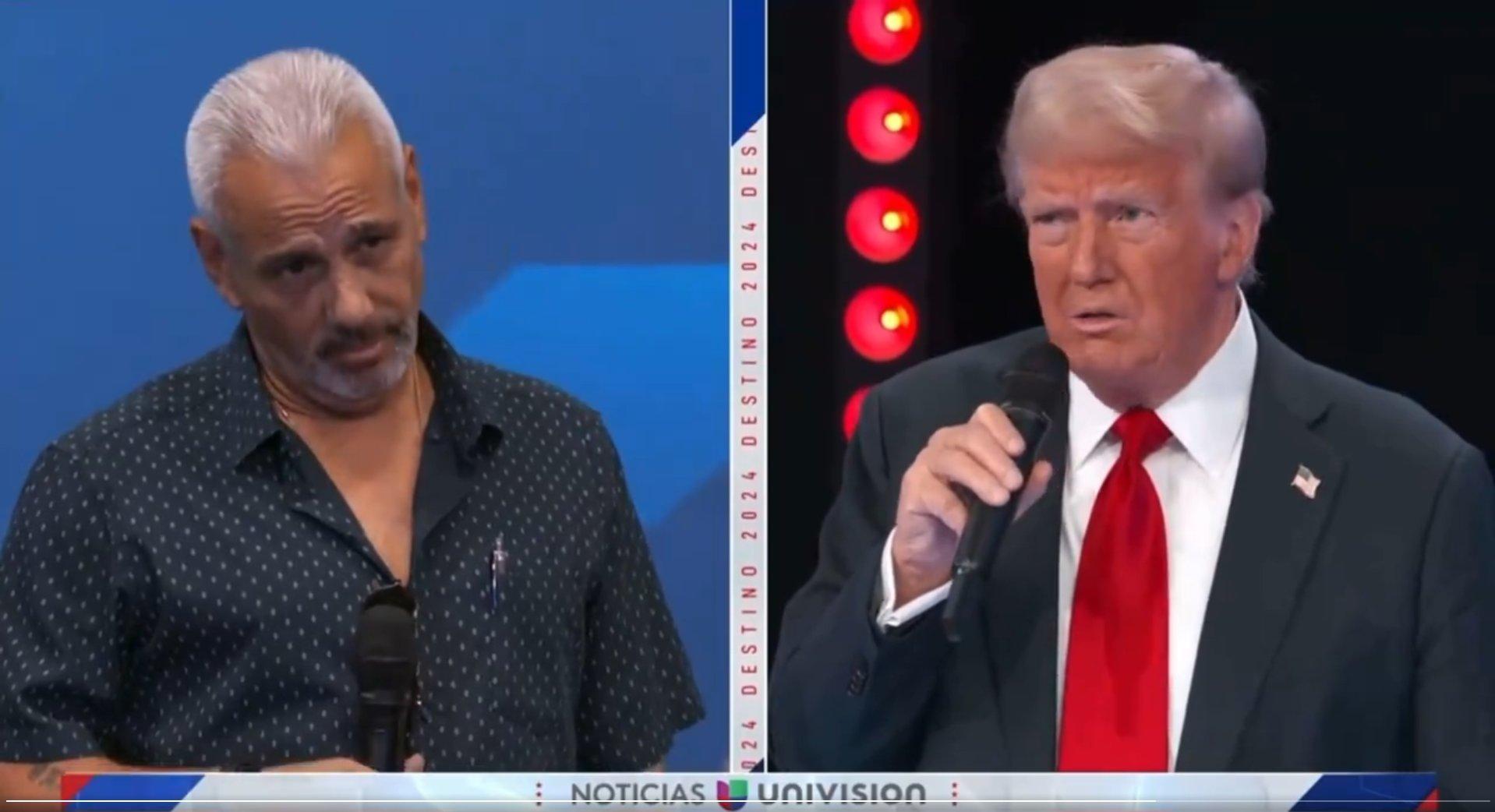 Donald Trump se dirige a la comunidad Latina