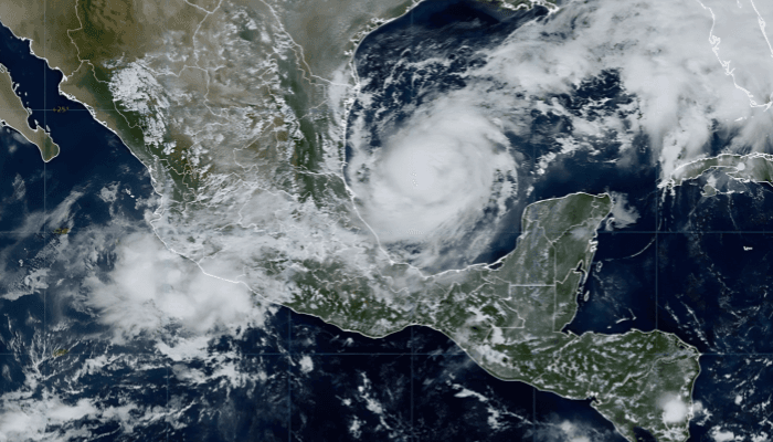 Milton  ya es huracán categoría 5