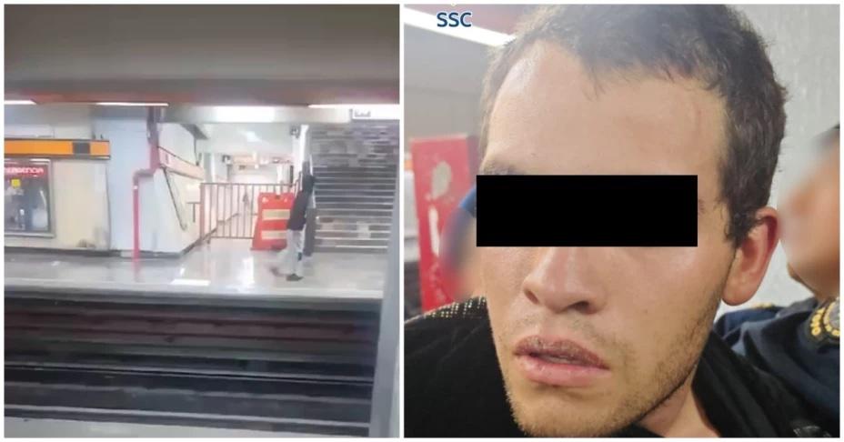 Atrapan a atacante del metro Tacubaya