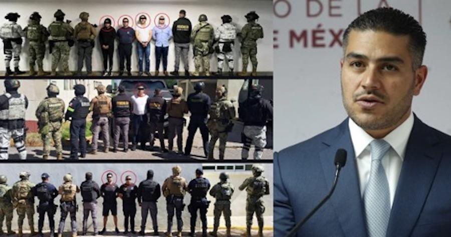 Harfuch coordina Operación Enjambre en el Estado de México