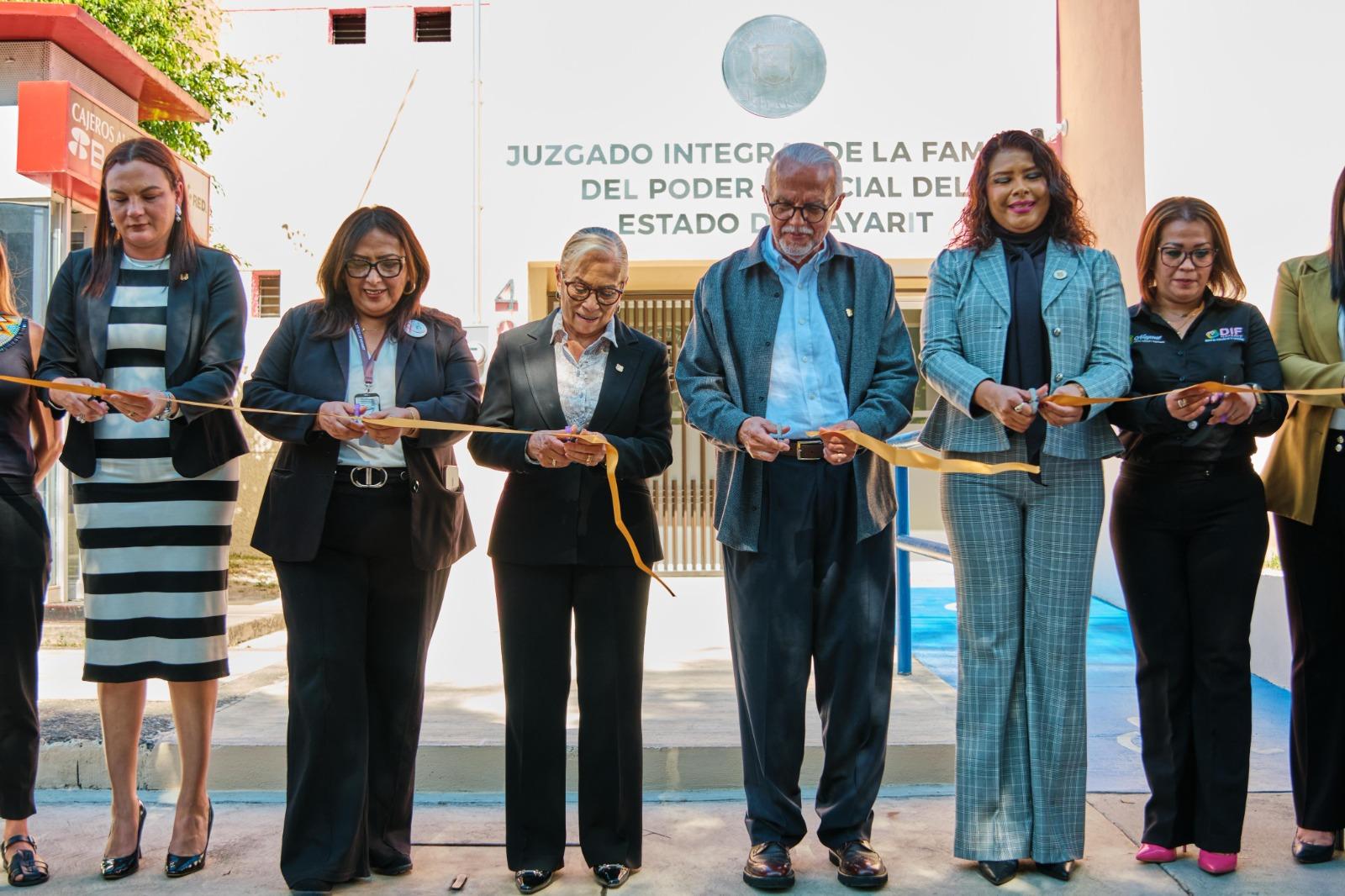 Inauguran Juzgado Integral de la Familia en Nayarit