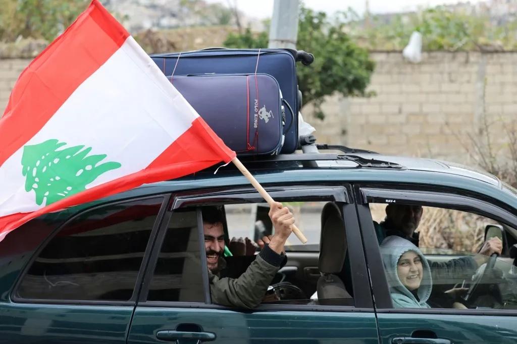 Libaneses regresan a casa luego de la tregua entre Israel y Hezbolá 