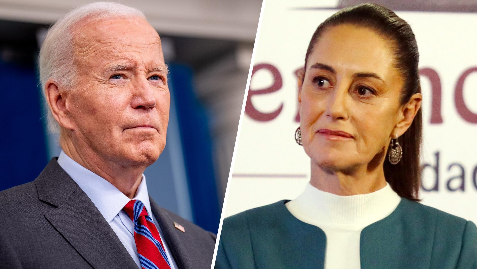 Claudia Sheinbaum solicita directamente a Biden información sobre la detención de “El Mayo”
