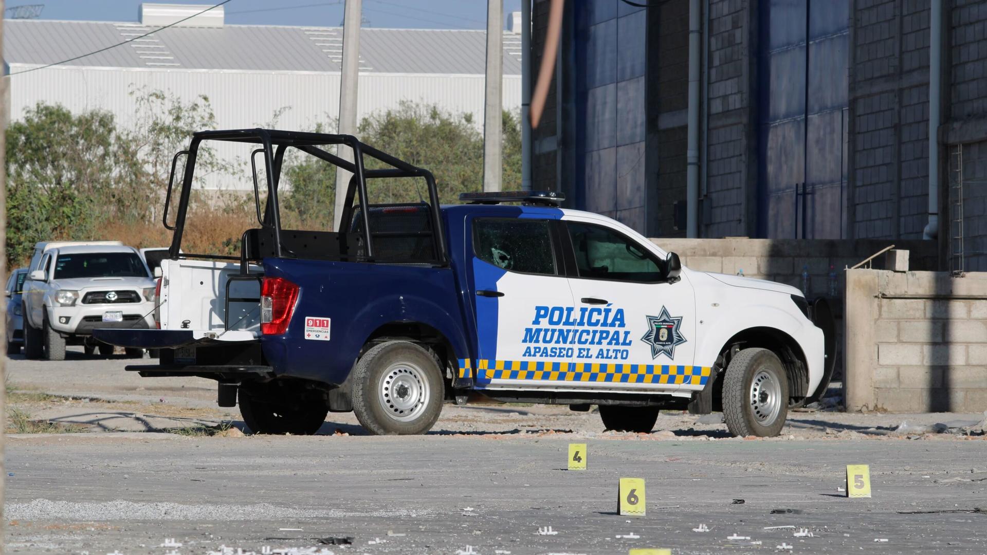 Despliegan operativo en Apaseo el Grande Guanajuato