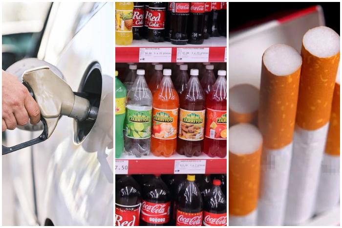 Refrescos, cigarros y gasolinas subirán precios en 2025 