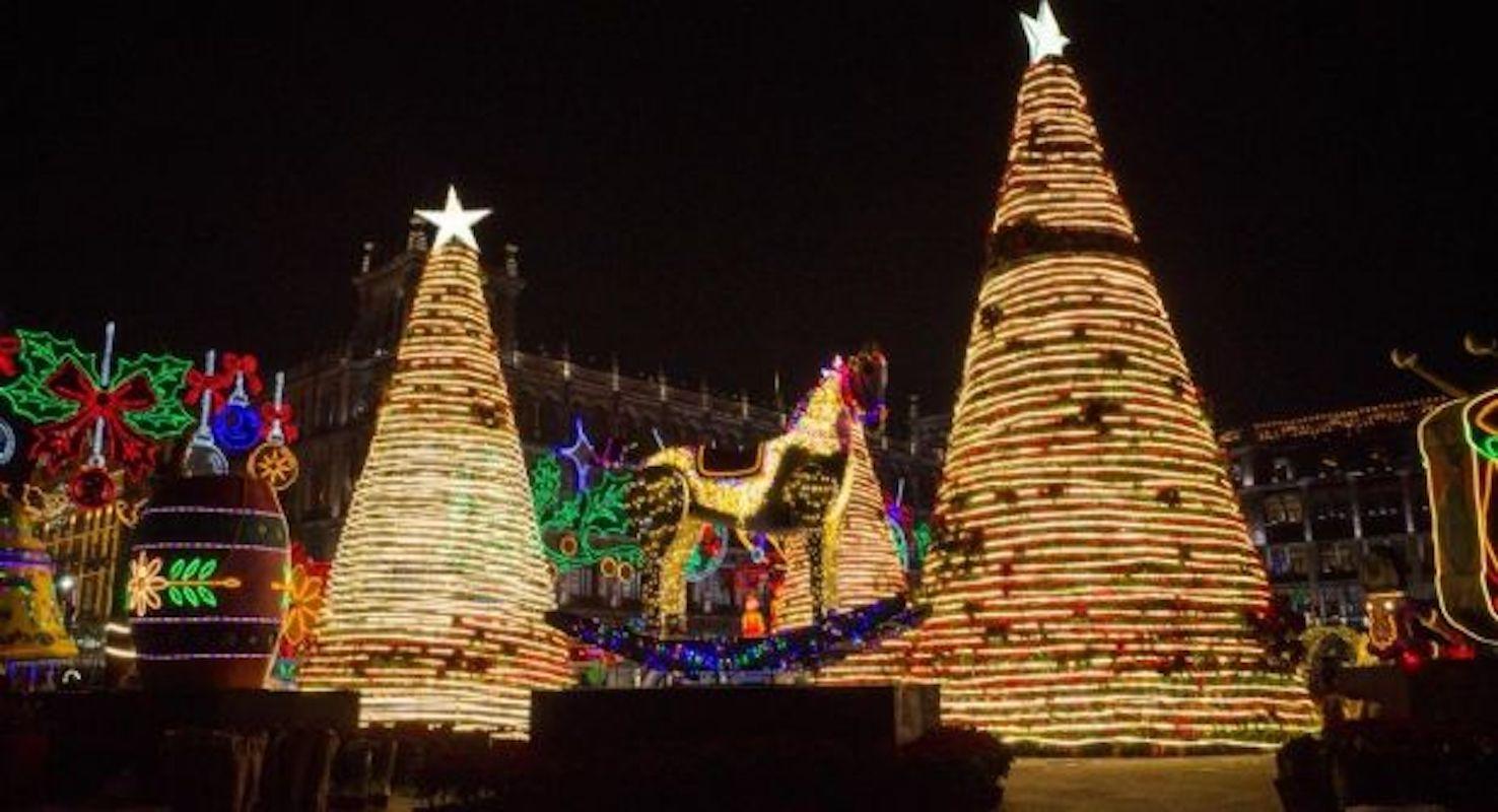 5 lugares para ver luces navideñas