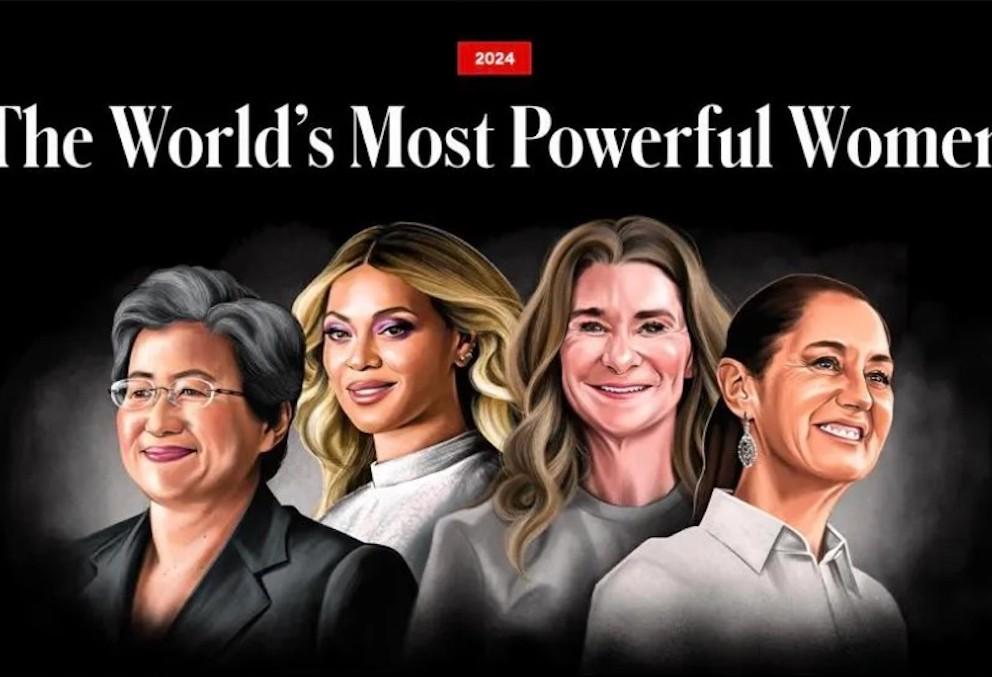 Claudia Sheinbaum es la cuarta mujer más poderosa del mundo 