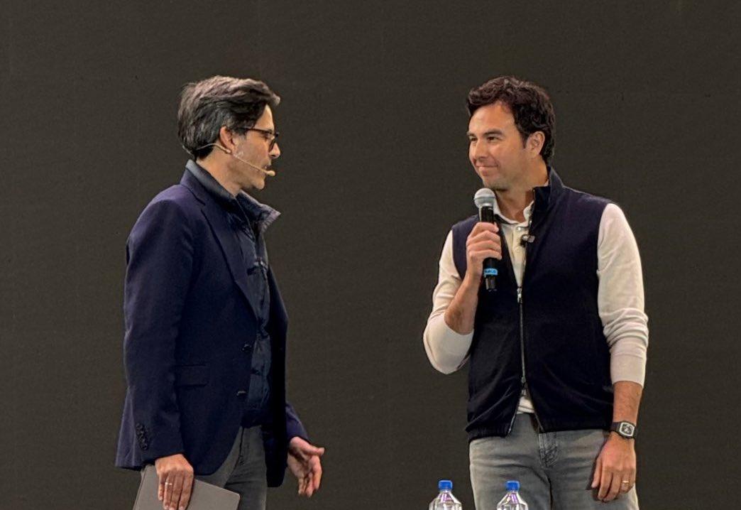 Checo Pérez se presentó con éxito en León 