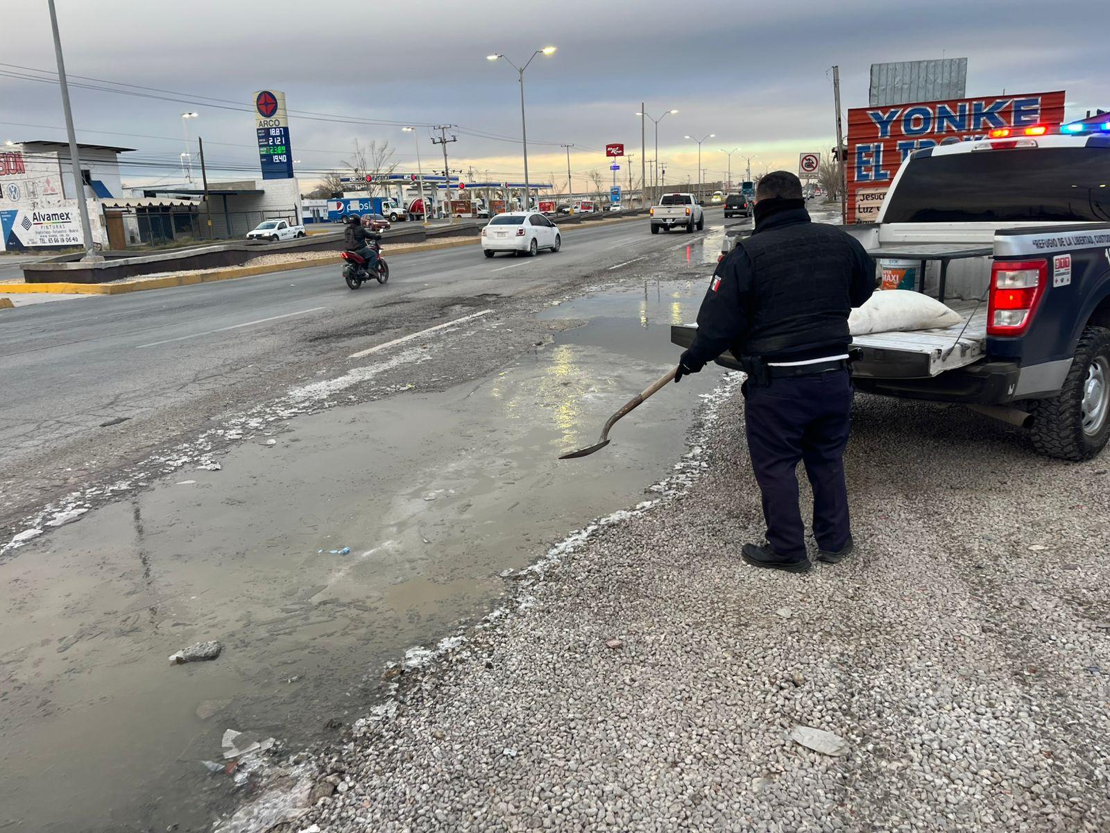 Frío en la frontera, con una sensación térmica de ~11ºC en Ciudad Juárez