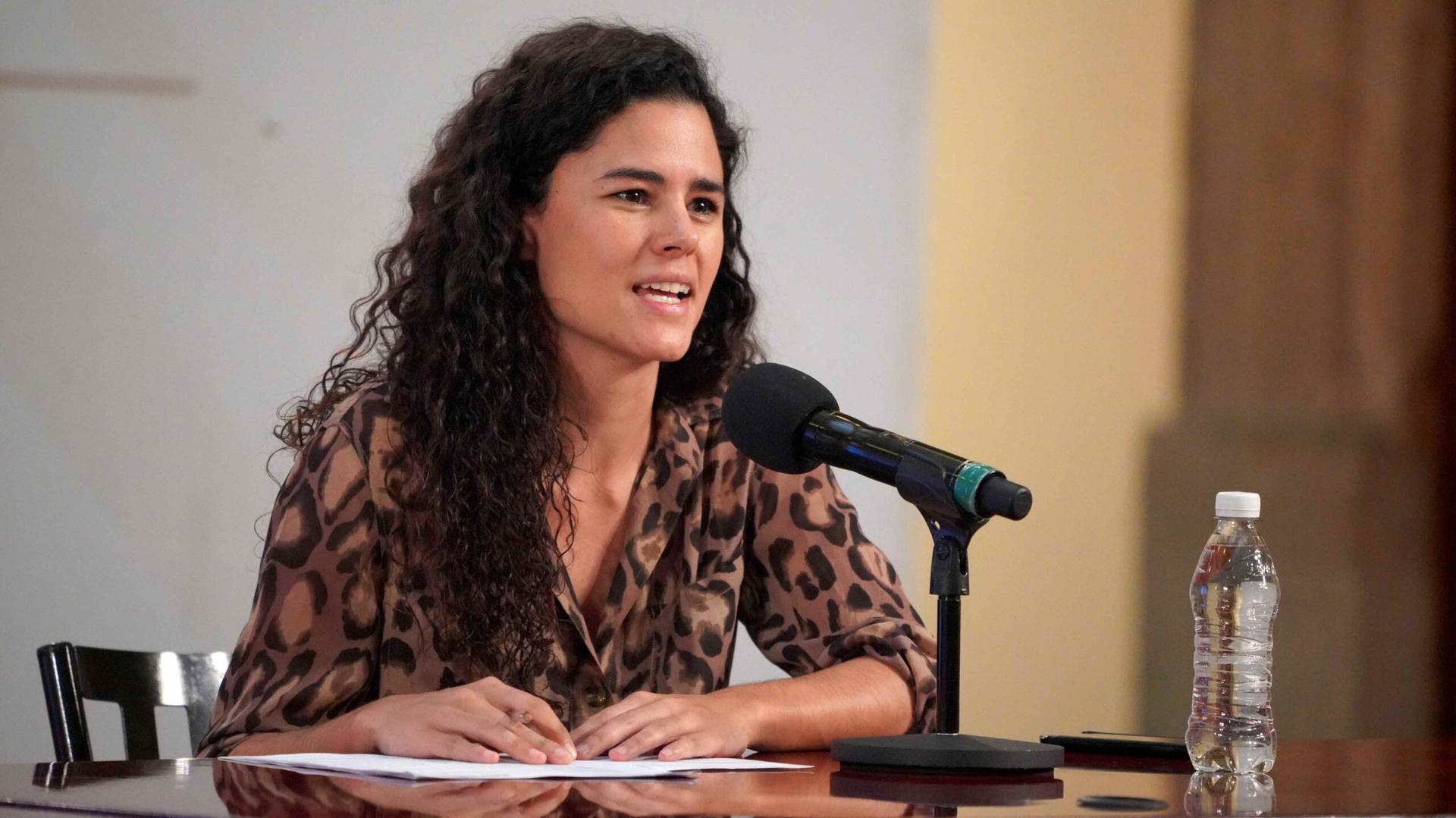 Luisa María Alcalde será mamá de una niña