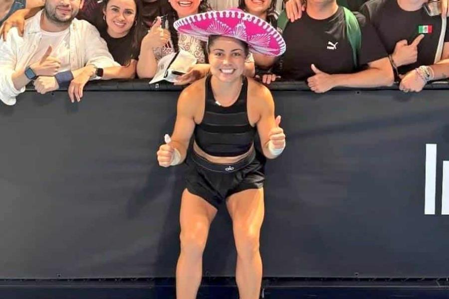 Renata Zarazua hace historia en Australia 