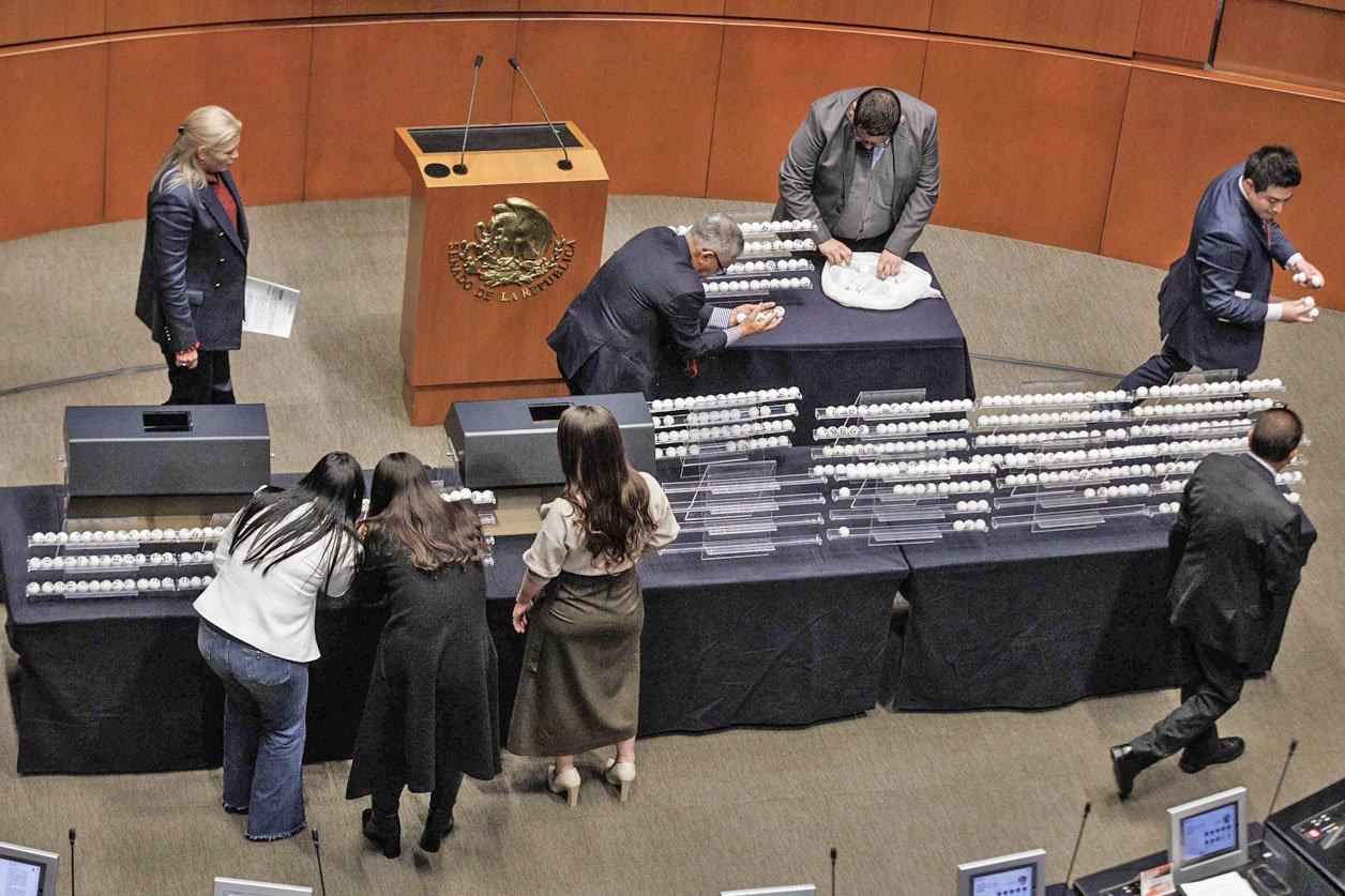 Senado definirá a los candidatos que participarán en la elección judicial