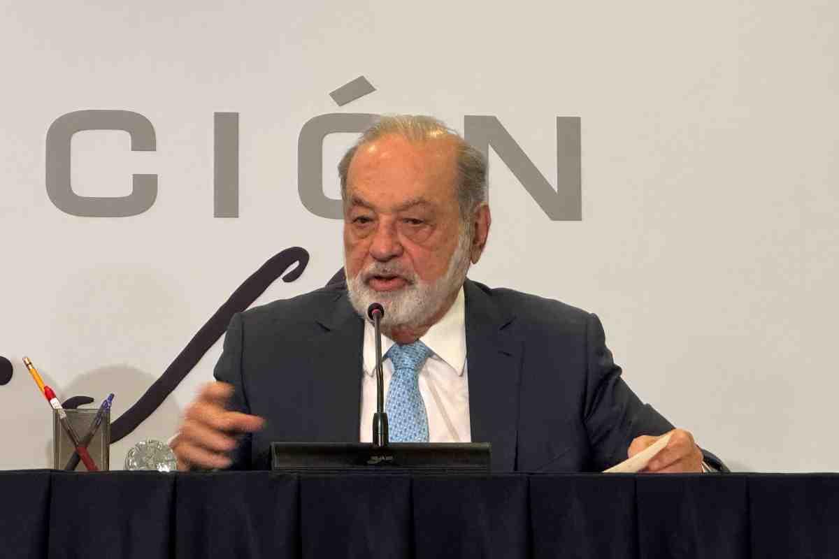 Carlos Slim hace un llamado a aumentar los montos  de inversión en México
