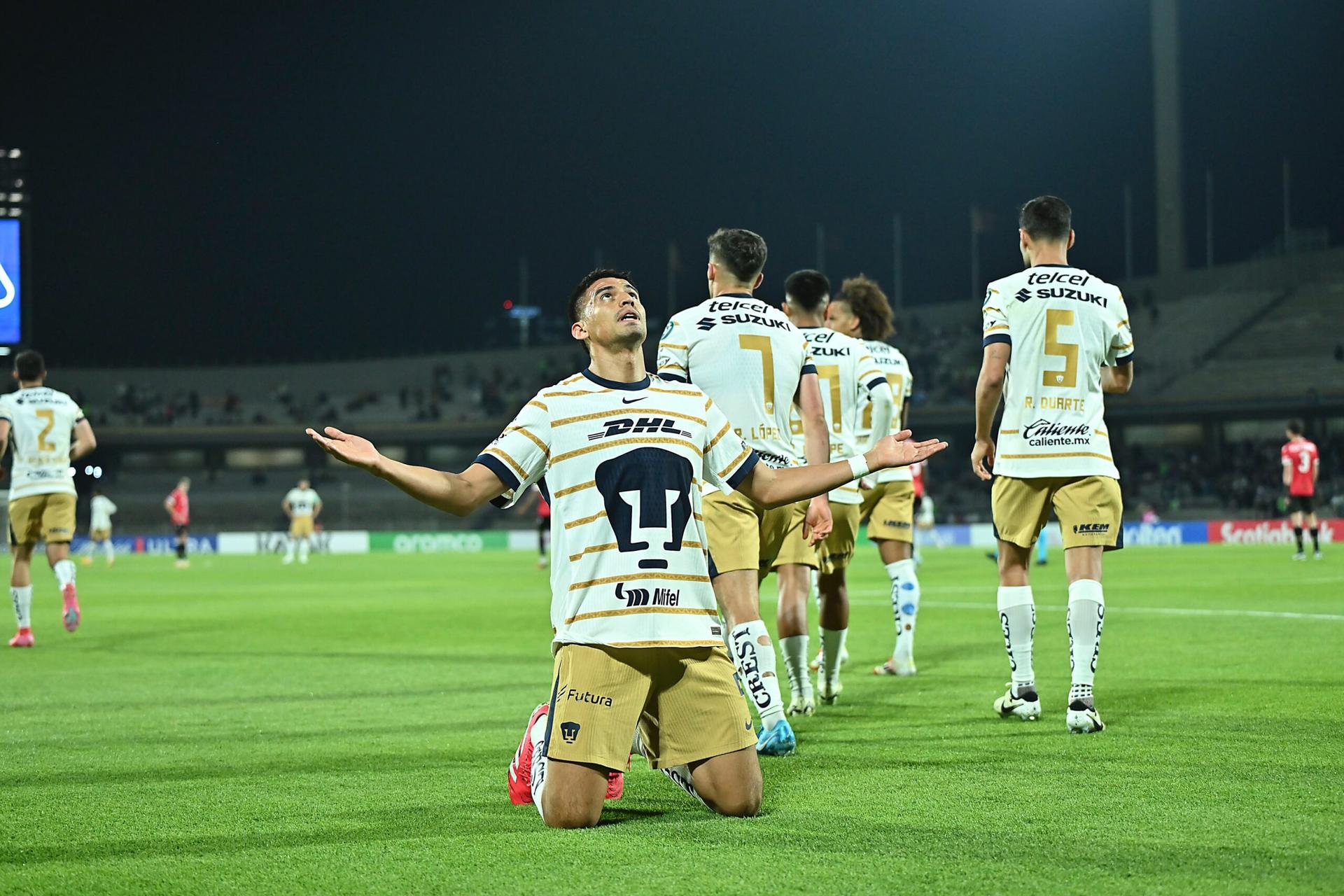 Pumas avanza en la Concacaf Champions Cup 