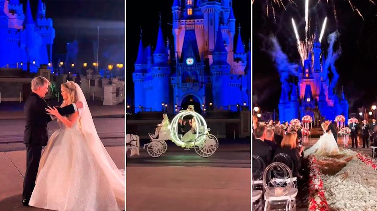 Viral: Pareja se casa en Disney y cierran todo el parque