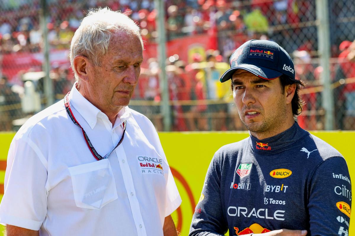 Helmut Marko admite haber tenido reunión con Checo Pérez