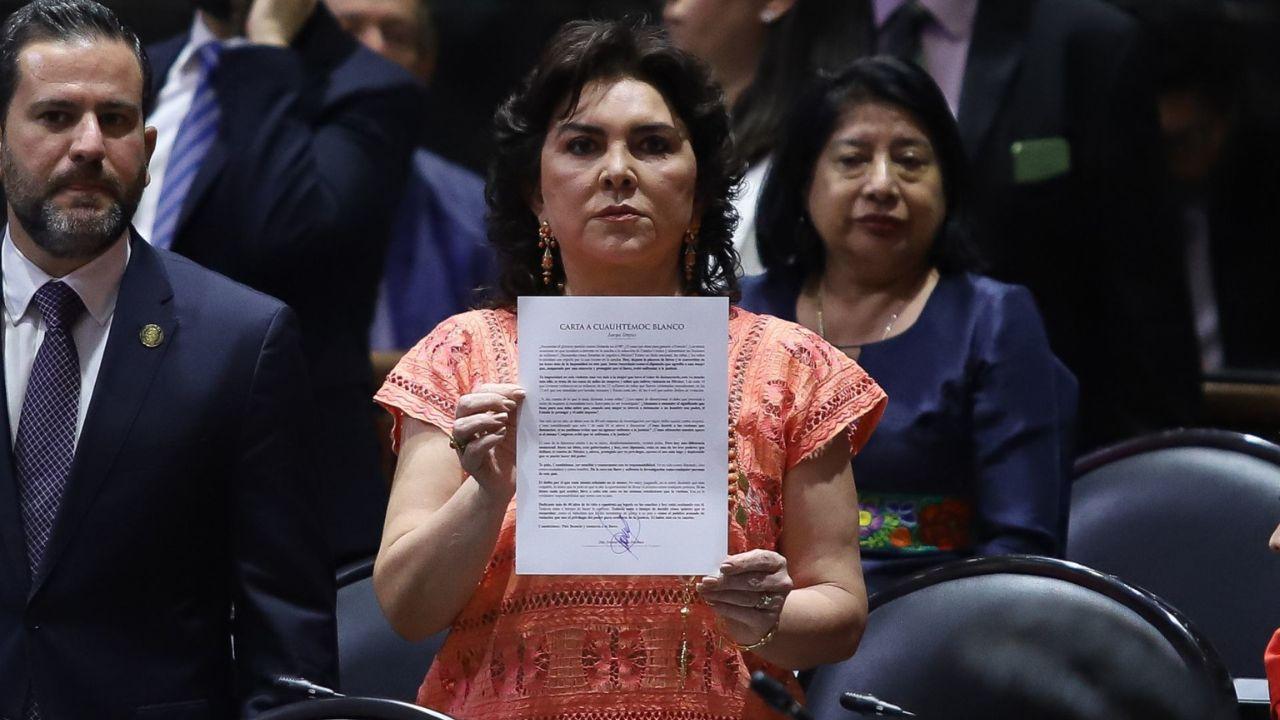 La diputada Ivonne Ortega pide a Cuauhtémoc Blanco separarse de su cargo 