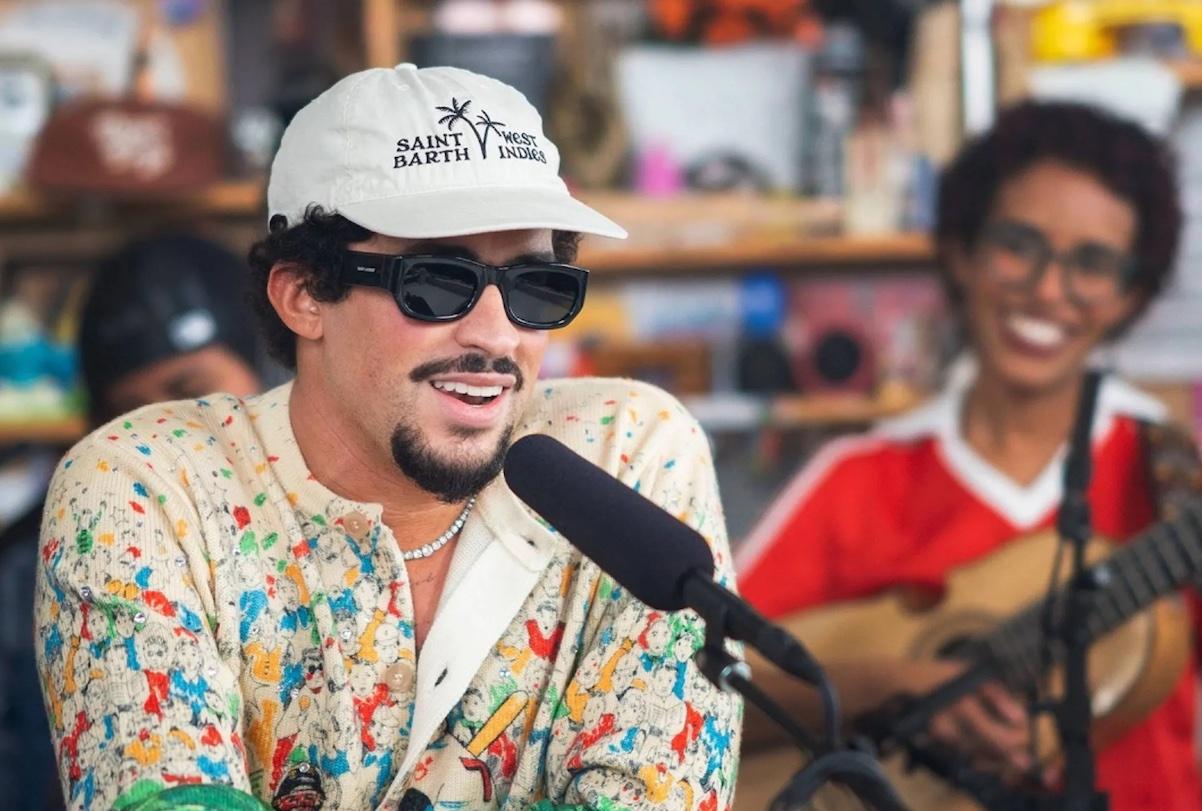 Bad Bunny ofreció su primer Tiny Desk Concert