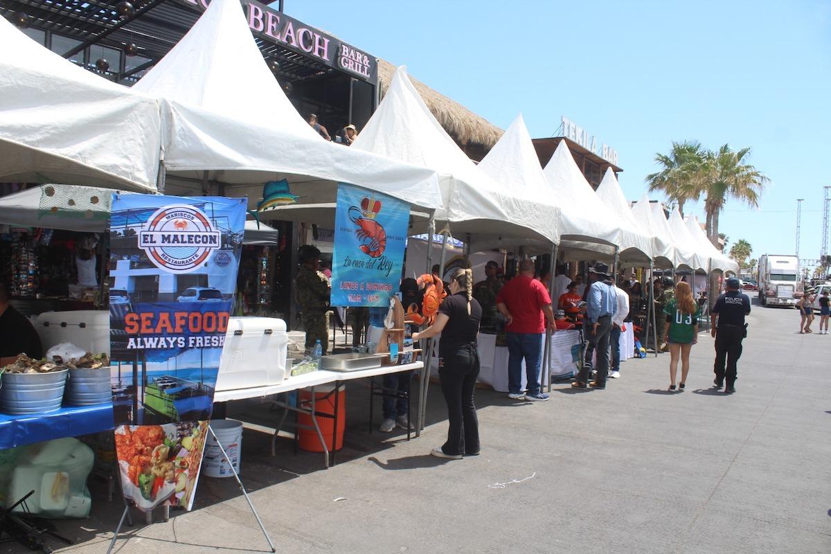 Arranca con éxito la Feria del Marisco 2025 en Puerto Peñasco