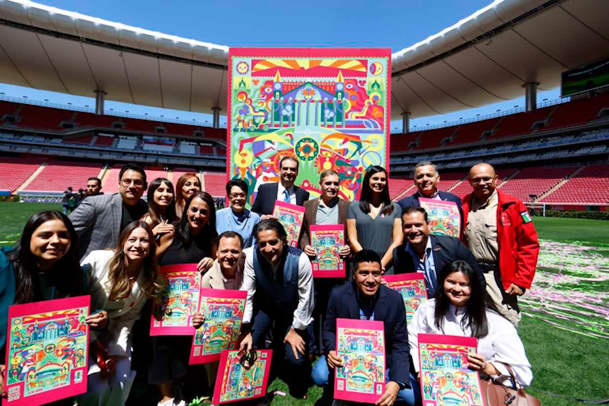 Guadalajara ya tiene póster para el Mundial del 2026