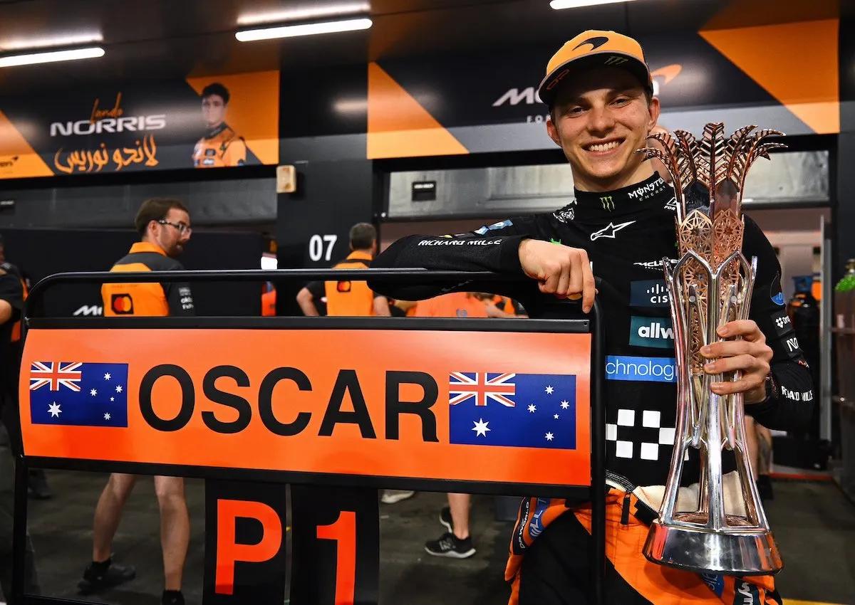 Oscar Piastri es líder del campeonato de pilotos de la F1