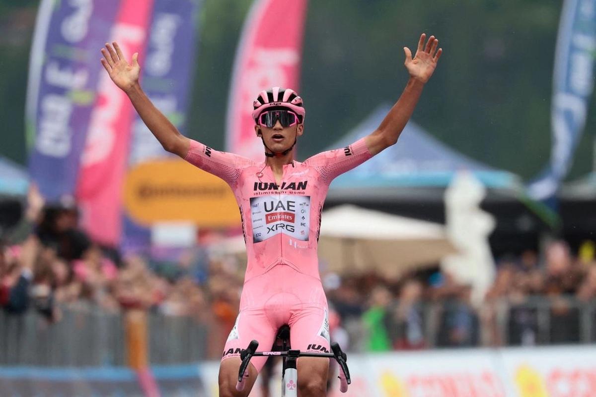 Isaac del Toro, subcampeón del Giro de Italia 2025
