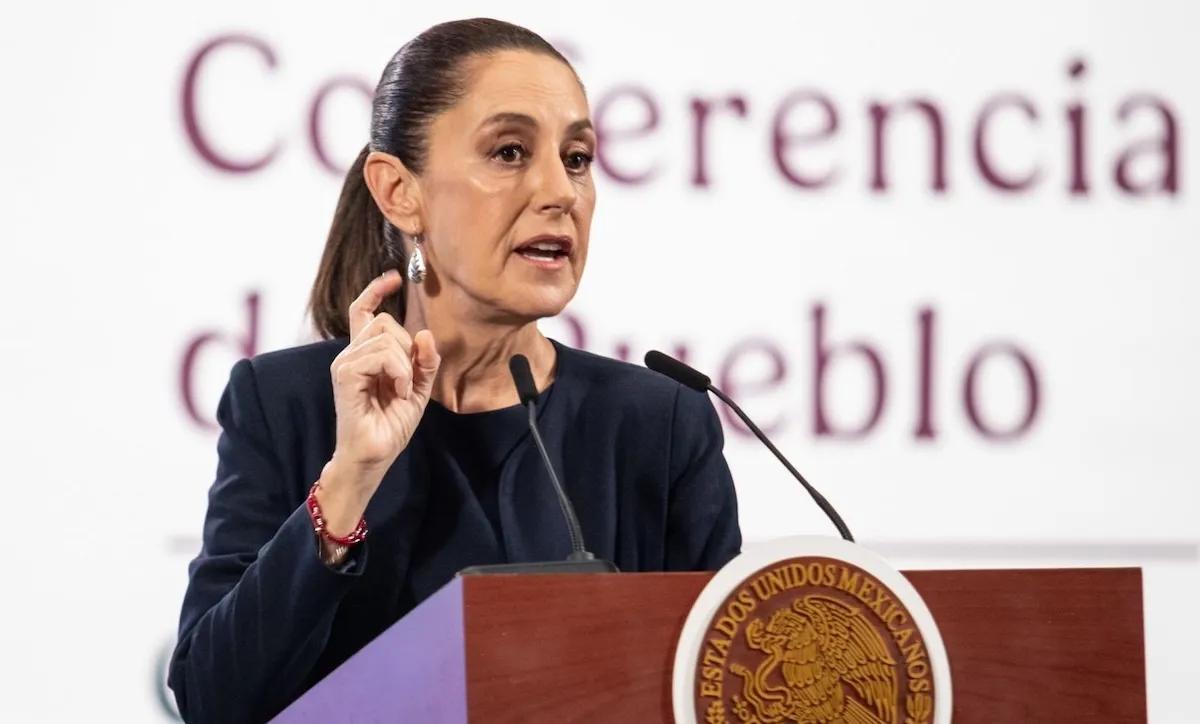 Sheinbaum niega acusaciones de EU sobre incitar a la violencia
