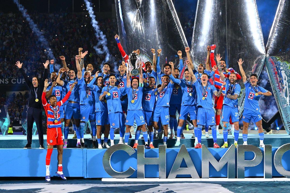 ¡Por fin! Cruz Azul se corona campeón de la Concachampions