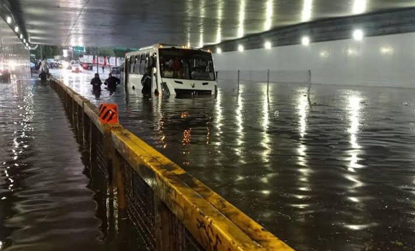 CDMX vive las peores lluvias desde 1951