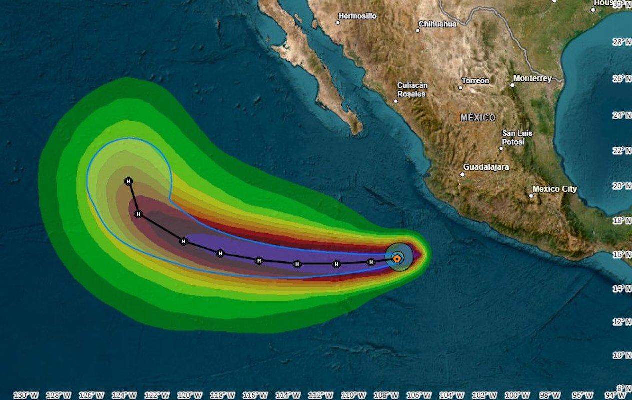 Huracán Narda se intensifica a categoría 1; estos estados serán afectados