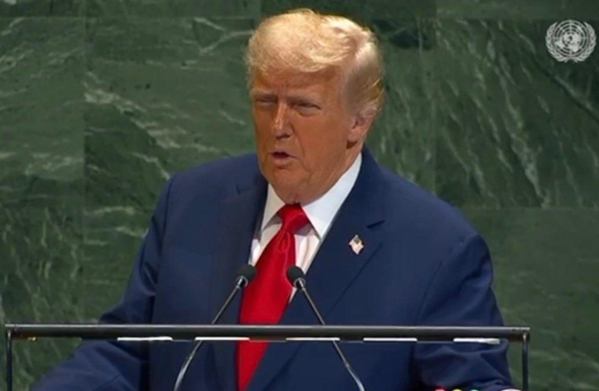 Trump reitera el merecimiento por el Premio Nobel de la Paz en la Asamblea de la ONU 