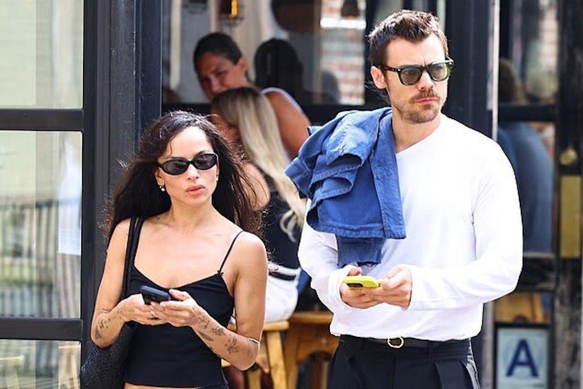 Zoë Kravitz y Harry Styles están juntos y ya cenaron con Lenny Kravitz