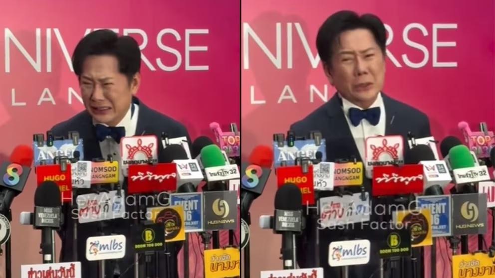 Nawat Itsaragrisil llora y pide disculpas a Fátima Bosch