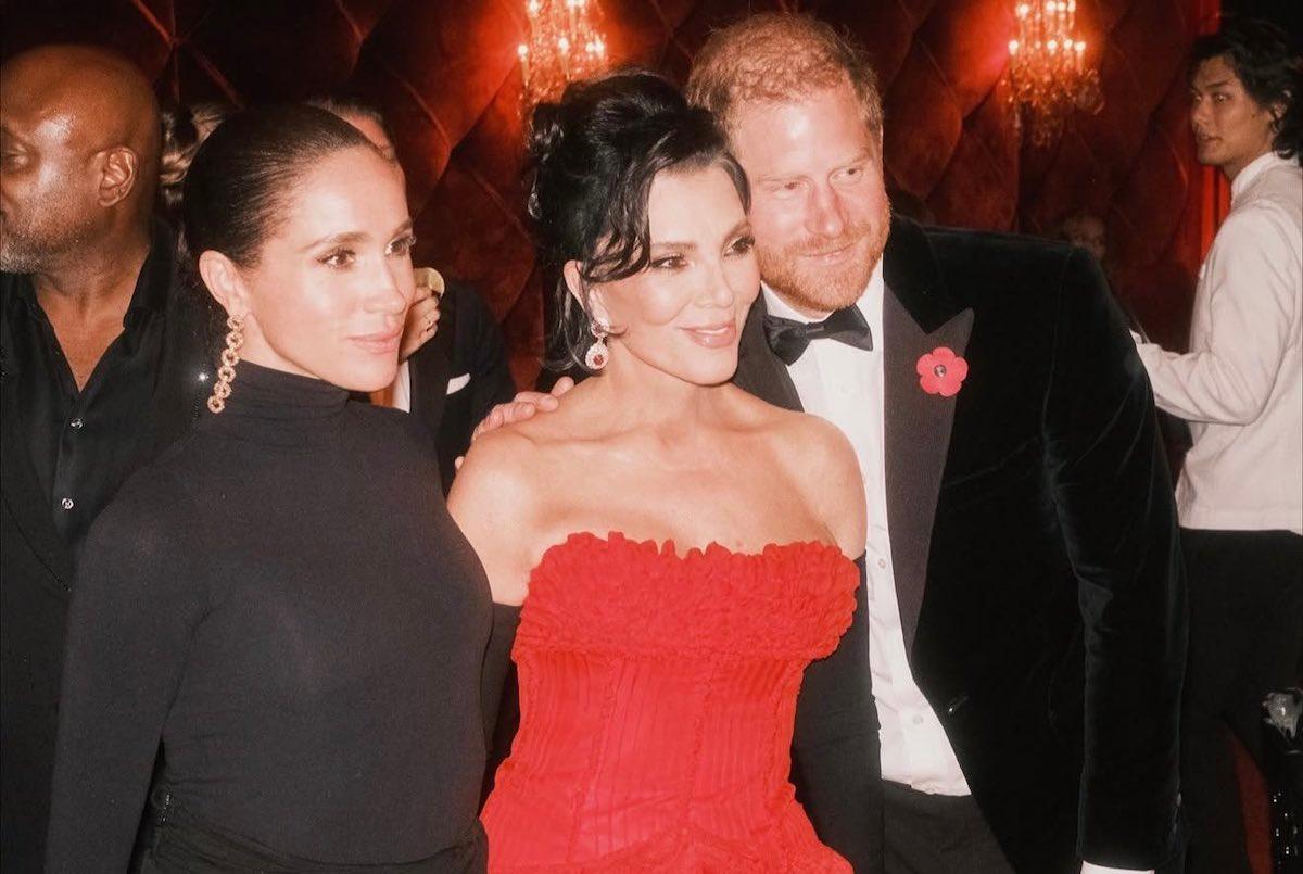 La aparición de Harry y Megan en la fiesta de Kris Jenner es de mal gusto: Corona Británica 