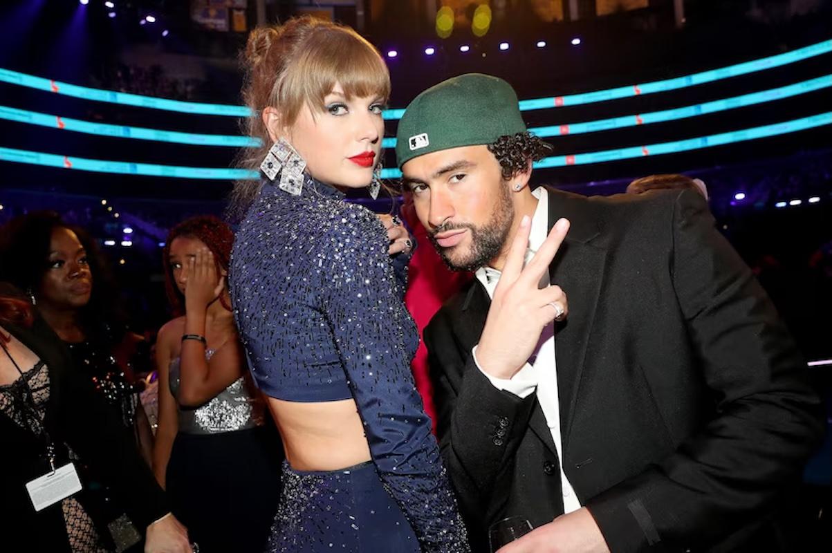 Bad Bunny desbancó a Taylor Swift a nivel mundial 