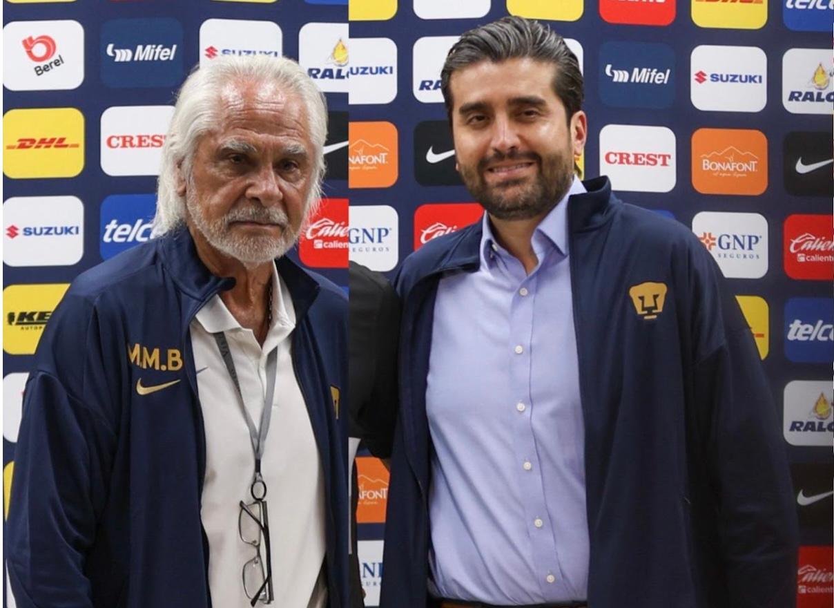 Cambios en Pumas: sale Mejía Barón y Eduardo Saracho de la directiva 