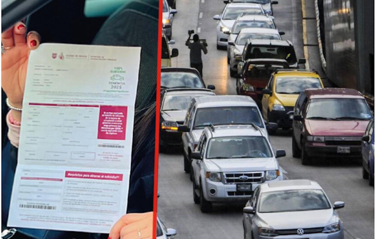 Autos de hasta 638 mil pesos quedarán libres de tenencia en CDMX