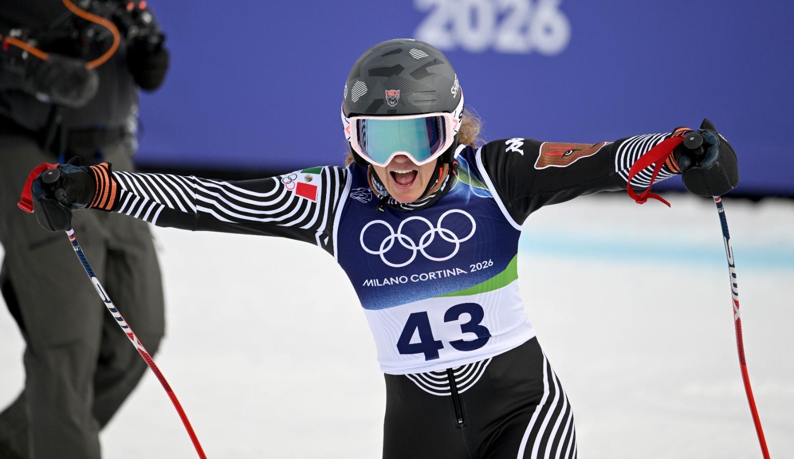 Sarah Schleper la mexicana que desafió al tiempo en la nieve