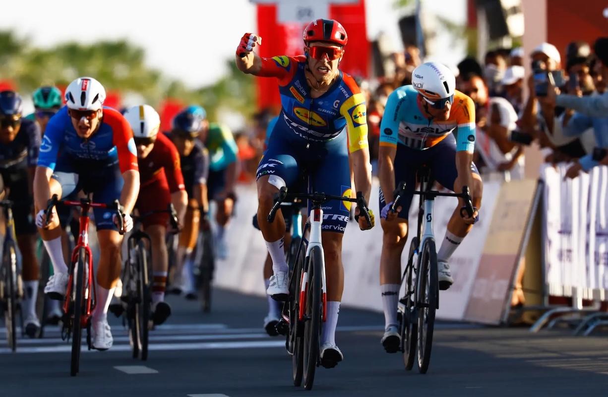 Jhonatan Milan LIDL TREK gana la etapa 4 del UAE